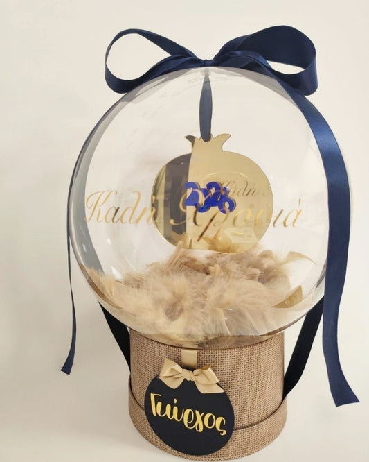 New Year Lucky Balloon (Blue)